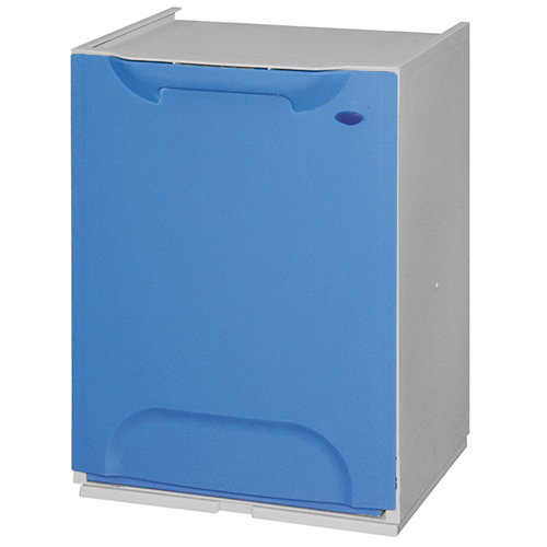 Cubo de reciclaje apilable 20L azul - Orden en casa