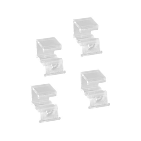 Pack 4 topes transparentes cestas elfa