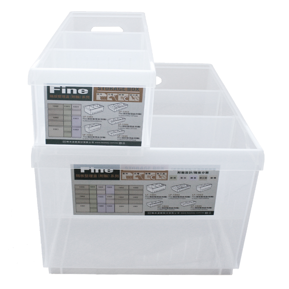Caja plastico ordenacion transparente 8,5l - Productos - Tendencia Única