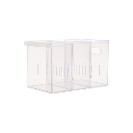 Caja transparente con separadores 15 x 26,6 x 16,5 cm