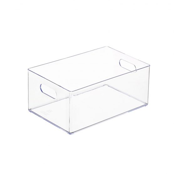 Imagen de la caja transparente organizadora 24.6*16.3*10.8 cm