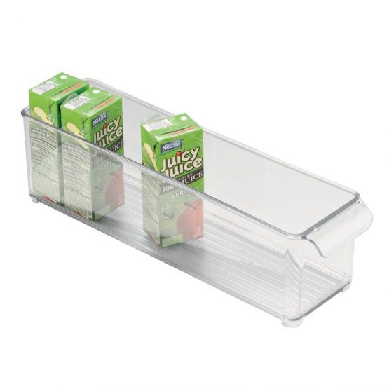 Tradineur - Cajón organizador para frigorífico Nº 14 - Fabricado en  Polipropileno - Recipiente de plástico transparente - 15 x 2