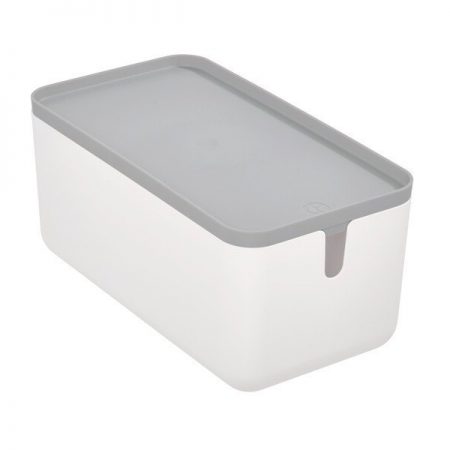 Joop Multiusos recipiente cuadrado para hogar y baño 11x11x11 cm Blanco 