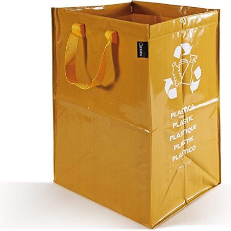 Imagen de la bolsa reciclaje amarilla plástico