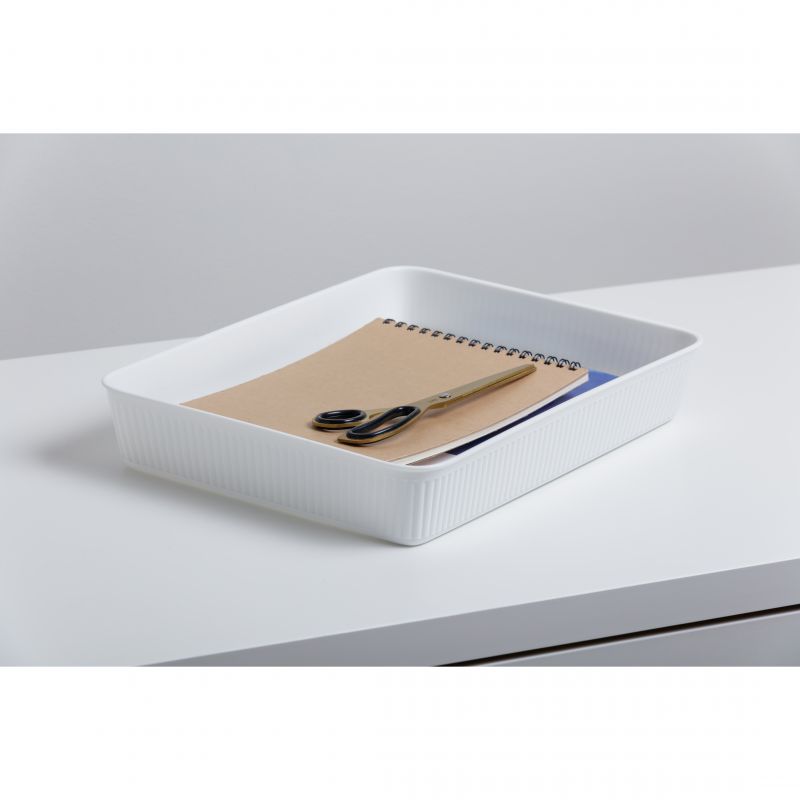 Organizador A4 Baobab blanco