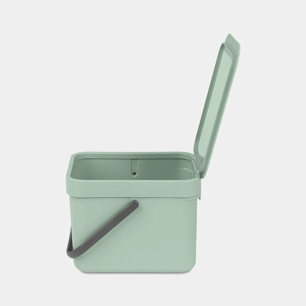 Cubo de reciclaje apilable 20L verde - Orden en casa