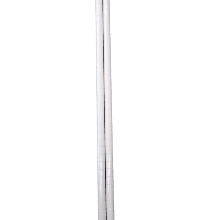 Barra blanca chrome decó 180 cm