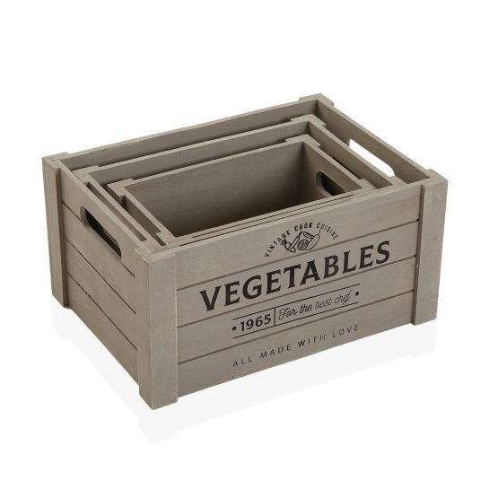 caja madera vegetables