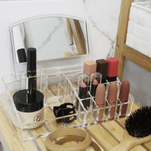 Organizador maquillaje con espejo Orden en casa