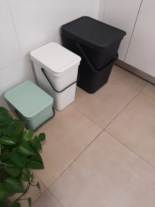 Reciclaje cubos de basura Sort & Go