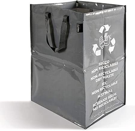 Imagen de la bolsa gris residuos no reciclables
