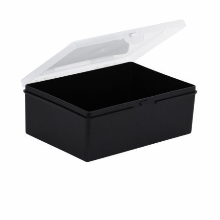 Caja organizadora 19cm negro claro
