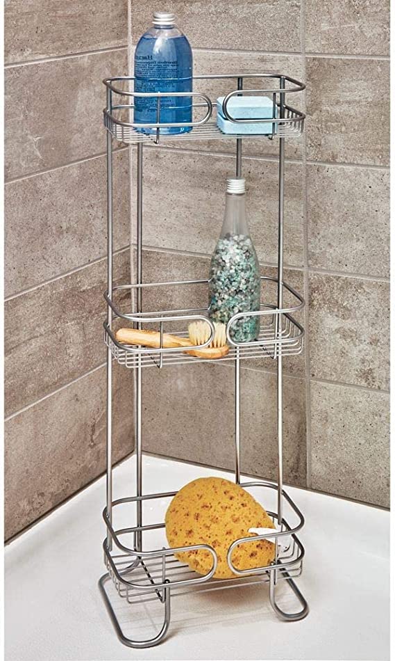 Estantería de baño de 3 alturas para ducha - Orden en casa