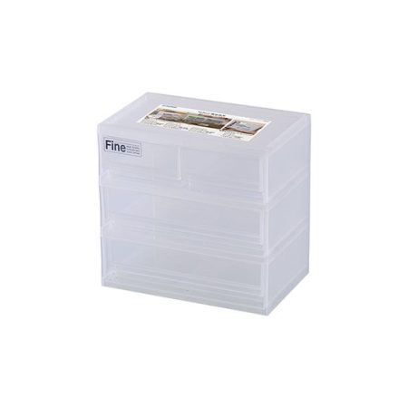 Caja almacenaje 6L (2 cajas L + 2 cajas S)
