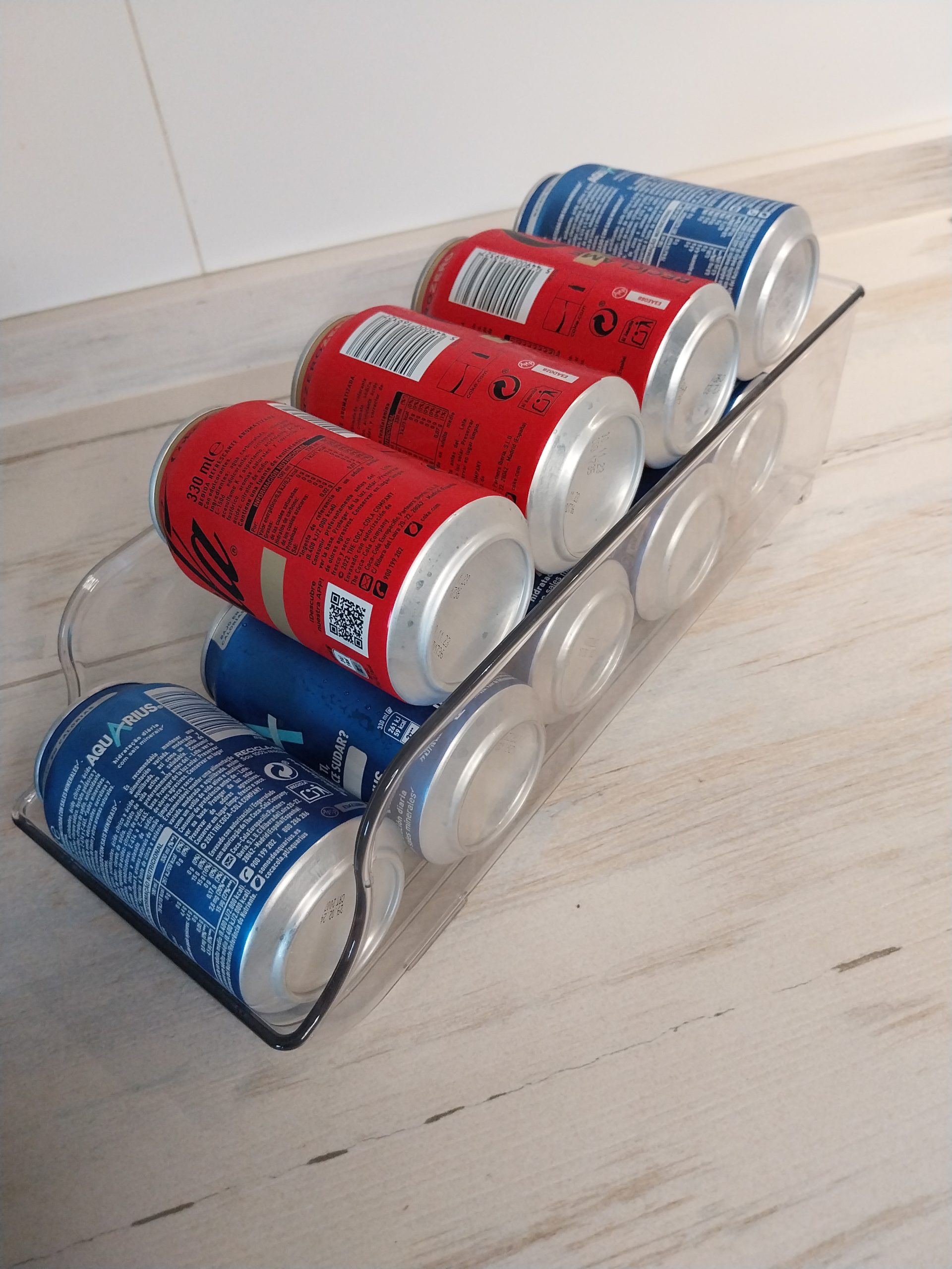 Organizador latas frigorífico Linus - Orden en casa