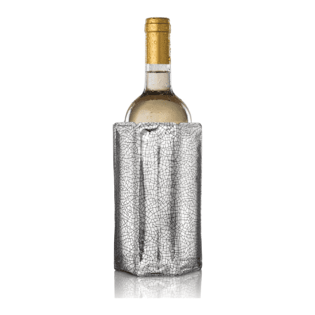 Enfriador botellas vino plata