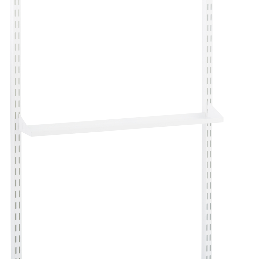 Bandeja reversible metal blanca 60x12 cm