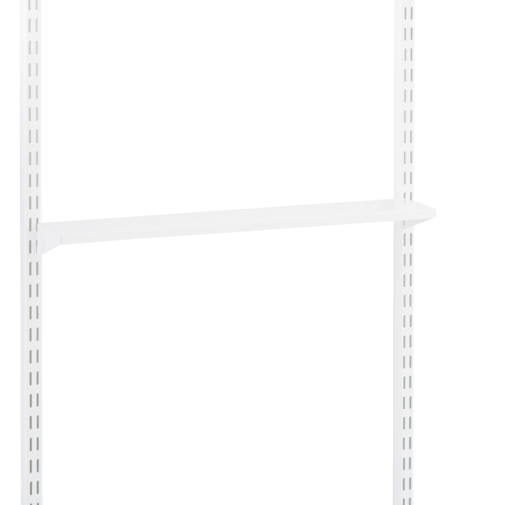 Bandeja reversible metal blanca 60x12 cm